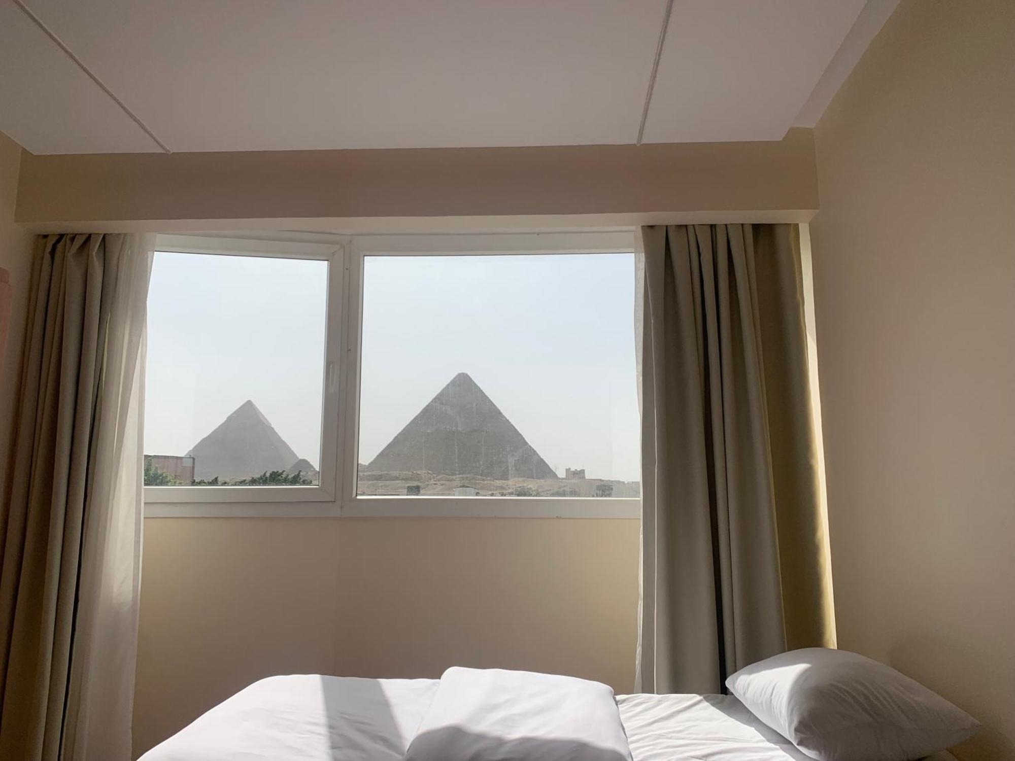 Memphis Pyramids View Hotel Nazlet el-Sisi Exterior photo